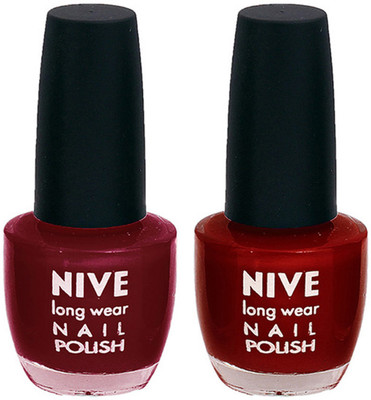 

Nive Colour Blast Nail Polish 1206201642 Red(Pack of 2)
