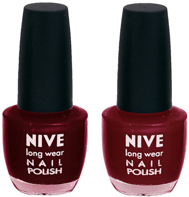 

Nive Colour Blast Nail Polish 1206201639 Red(Pack of 2)