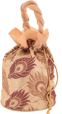 

Craft Trade Cotton Floral Work Drawstring Multicolor Potli Bag Potli(Multicolor, Multicolor)