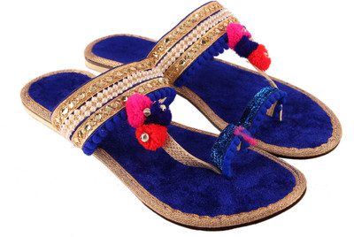 

Shopping Station Women Blue Flats