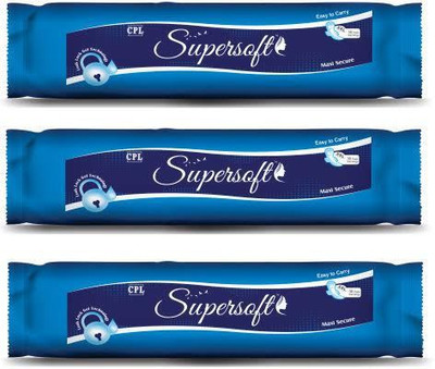 

SUPERSOFT SSMXXJ-3 Sanitary Pad(Pack of 90)