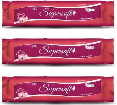 

SUPERSOFT SSUXXJ-3 Sanitary Pad(Pack of 108)