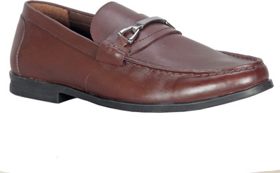 

ADAMIS Leather Loafers For Men(Brown