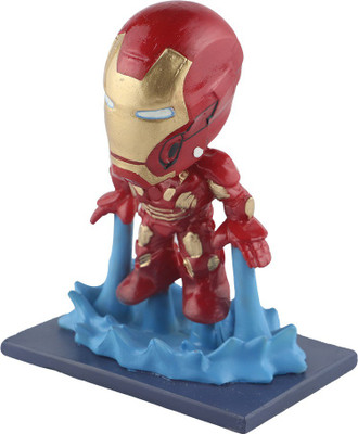 

Wowheads Iron Man Marvel Avengers Bobbleheads, Resin 6", Hot toys(Beige)