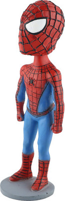 

Wowheads Spiderman Marvel Disney Avengers Bobbleheads, Resin 7"(Beige)