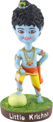 

Wowheads Little Krishna Standing Bobbleheads, Resin, 5 inches(Blue)