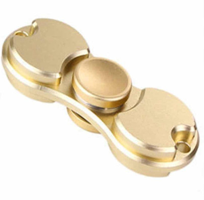 

VibeX ® Fidget Spinner Toy Stress Reducer - Perfect For ADD, ADHD, Anxiety, and Autism Adult Children for Killing Time(Gold)