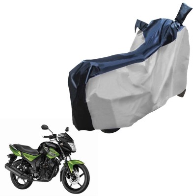 Vheelocityin Two Wheeler Cover for Yamaha(SZ-RR, Silver, Black)