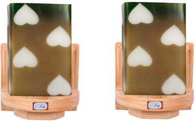 Somil Uplight Wall Lamp Without Bulb(Pack of 2)
