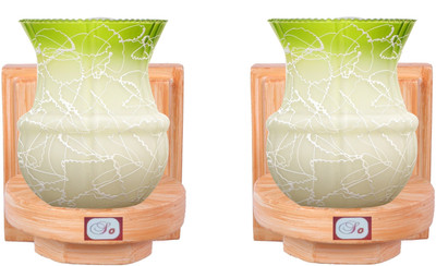 Somil Uplight Wall Lamp Without Bulb(Pack of 2)