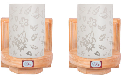 Somil Uplight Wall Lamp Without Bulb(Pack of 2)