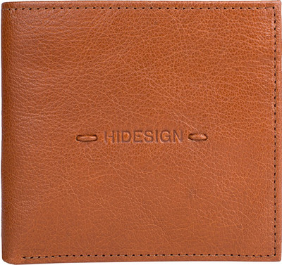 

Hidesign Men Tan Genuine Leather Wallet