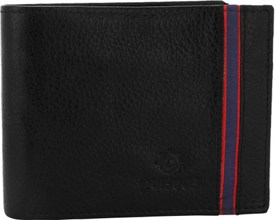 

Black Men Black Genuine Leather Wallet(8 Card Slots)