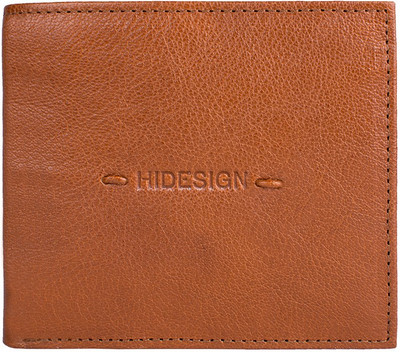

Hidesign Men Tan Genuine Leather Wallet