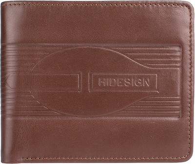 

Hidesign Men Tan Genuine Leather Wallet