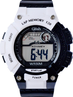 

Creator GIISH Lap Memory 120 WR 50M New Design Multi Colour Watch - For Men & Women