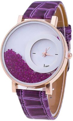 ReniSales LATEST DESIGN RED DIAMOND ROSE GOLD BEST SELLING DIAMOND  Watch  - For Women   Watches  (ReniSales)