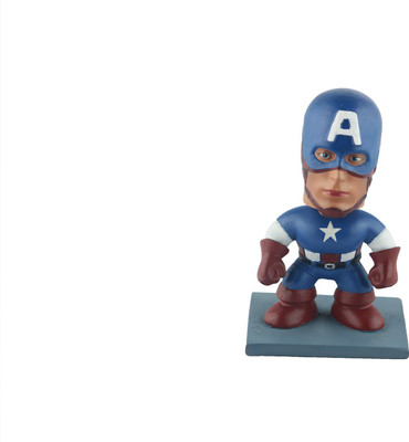 

Wowheads Captain America Marvel Disney Avengers Bobbleheads, Resin 4.5", Hot toys(Beige)
