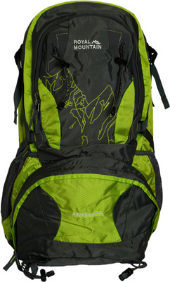 

ROYAL MOUNTAIN ( WITH RAIN COVER ) 55 L Backpack(Green, Black)