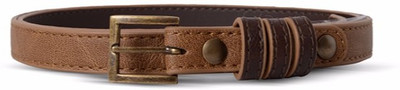 

Baggit Women Formal Brown Artificial Leather Belt, Mustard
