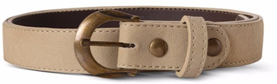 

Baggit Women Formal Beige Artificial Leather Belt, Sand