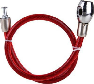 Excite Shoppers Cable Lock Red 01 Bicycle Lock
