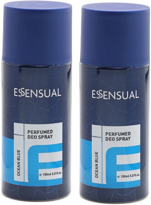 

Modicare Ocean Blue Perfumed Deo Spray Perfume Body Spray - For Men & Women(300 ml, Pack of 2)