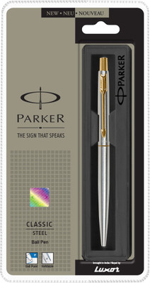 PARKER Classic Stainless Steel GT Ball Pen