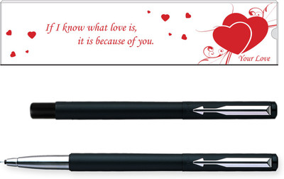 

Parker Vector Matte Black Valentine Edition CT Roller Ball Pen