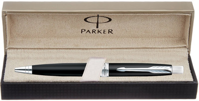 

Parker Aster Matte Black Chrome Trim Ball Pen