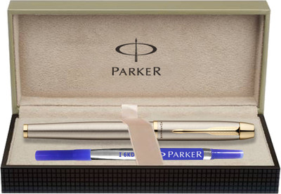 

Parker IM Brushed Metal GT Roller Ball Pen
