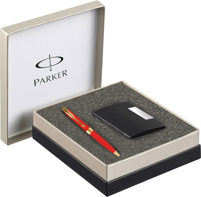 

Parker Aster Red GT Ball Pen with card holder Ball Pen