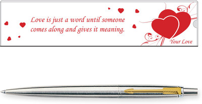 

Parker Jotter Valentine Edition Stainless Steel GT Ball Pen