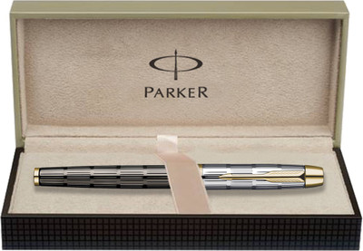 

Parker IM Metal Twin Chiselled GT Fountain Pen