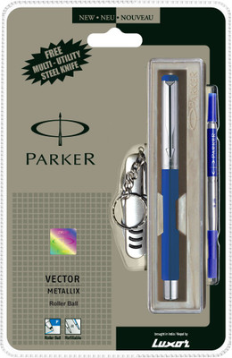 

Parker Vector Mettalix CT (Swiss Knife) Roller Ball Pen
