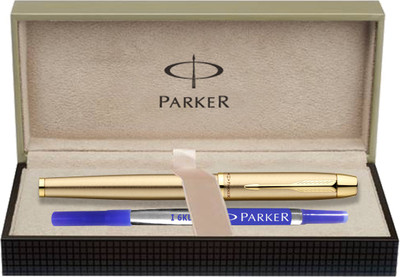 

Parker IM Gold Brushed Metal GT Roller Ball Pen