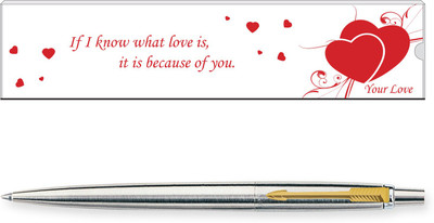 20% OFF on PARKER Jotter Valentine Edition Stainless Steel GT Ball Pen 20% OFF on PARKER Jotter Valentine Edition Stainless Steel GT Ball Pen