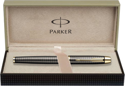

Parker IM Metal Deep Gun Metal Chiselled GT Fountain Pen