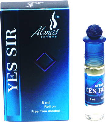 

Almas Yes Sir Long Lasting Pokcet Perfume. Floral Attar(Sandalwood)