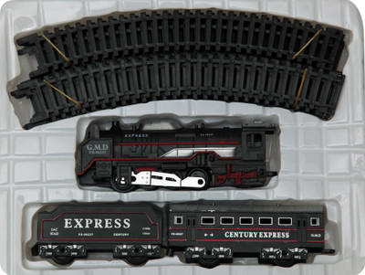 

S.G.International Black Plastic LED Super Train Set(Black)