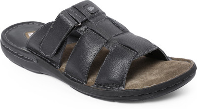

Red Chief Men Black Sandals