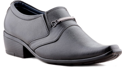 

Zebra Men's FormalLeather Shoe Slip On For Men(Black