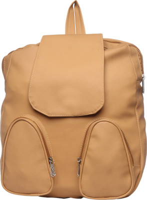 

Rapidcostore Girls Casual Tan Leatherette Sling Bag