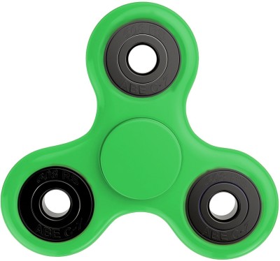 

VibeX ™ The Anti-Anxiety 360 Spinner Helps Focusing Fidget Toy [3D Figit] Tri-Spinner(Green)