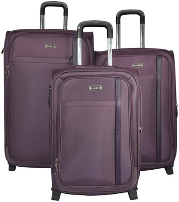

Take Off Stylish Expandable Check-in Luggage -  inch(Purple