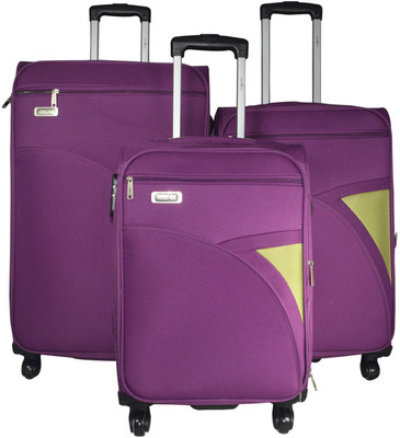 

Take Off Stylish Expandable Check-in Luggage -  inch(Purple