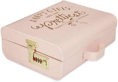 

Elan Metal Trunk(Finish and Fabric Color - LIGHT PINK)