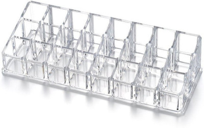 

Evana Inplus Cosmetic 24-Slots Makeup Vanity Box(Clear)