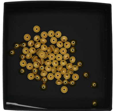 

ecaart Gold Finished Flower Cap for Jhumkas