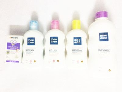 

Himalaya baby soap,bubble bath,shampoo,lotion,, powder(White)